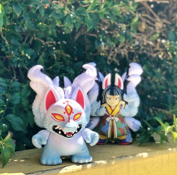 Kidrobot 8inch Dunny Candie Bolton Kyuubi Figure for sale