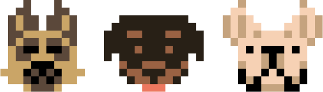 dogs_pixelArt dogs_pixelArt