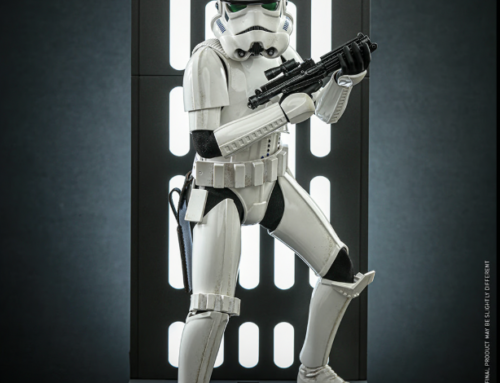 Sideshow Stormtrooper w/ Death Star Environment Hot Toy