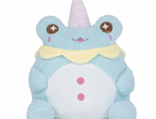 Staff Pick of the Week: Cuddle Barn Clown Wawa Frog Plush