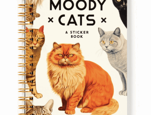 Staff Pick of the Week: Moody Cats Sticker Book