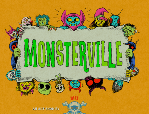 Monsterville – Currently showing in our upstairs gallery!