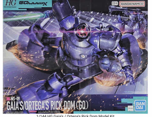 Staff Pick of the Week: Bandai HG Gaia’s/Ortega’s Rick Dom 1/144 Model Kit