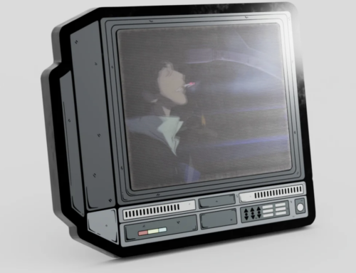 Staff Pick of the Week: Goopy Goblins CRTV Cowboy Bebop Lenticular Pin