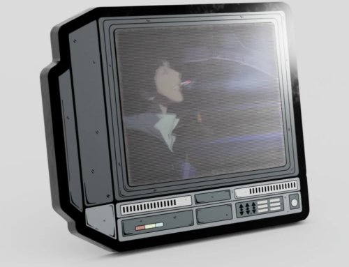 Staff Pick of the Week: Goopy Goblins CRTV Cowboy Bebop Lenticular Pin