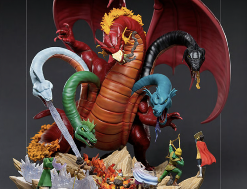 Staff Pick of the Week: Iron Studios Dungeons & Dragons Tiamat  Demi Art Scale Statue