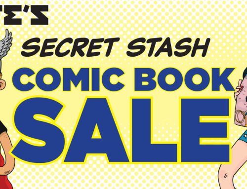 TATE’S SECRET STASH COMIC SALE! 9/26 & 9/27!