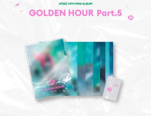 Staff Pick of the Week: Ateez Golden Hour Part 5 L-Holder photo Set